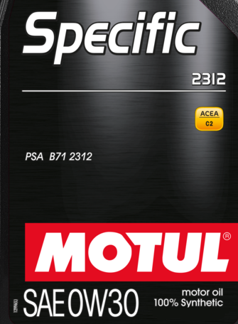 [107329] MOTUL SPECIFIC 2312 0W30 (BULK)