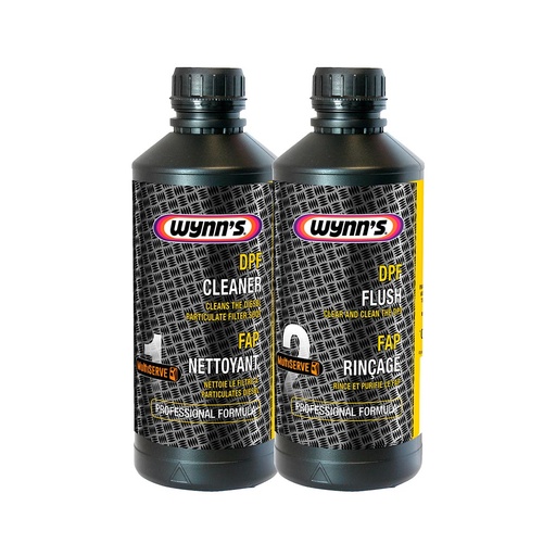 [W18784] WYNN'S KIT DPF CLEANER 1 L + DPF FLUSH 1 L (2 PCE)