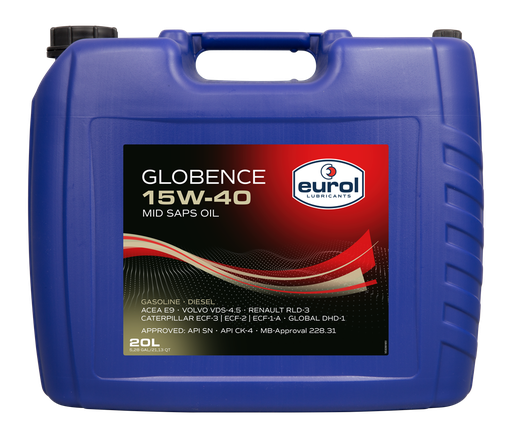 [E100124-20L ZIL] EUROL GLOBENCE 15W-40 (20L ZIL)