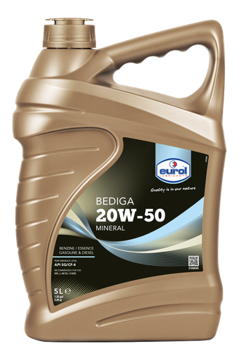 [E100045-5L] EUROL BEDIGA 20W-50 (5L)