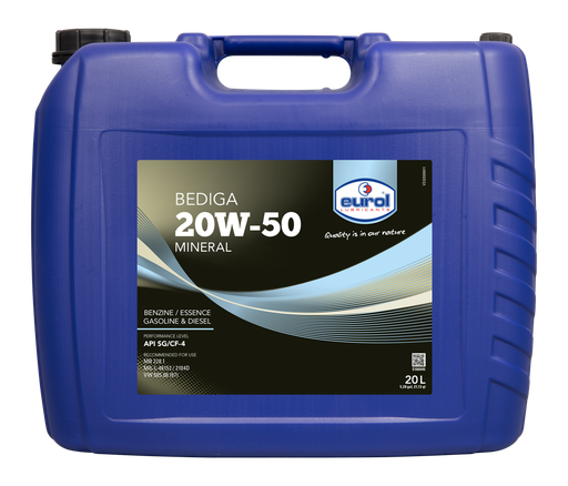 [E100045-20L ZIL] EUROL BEDIGA 20W-50 (20L ZIL)