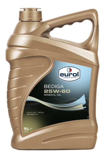 [E100055-5L] EUROL BEDIGA 25W-60 (5L)