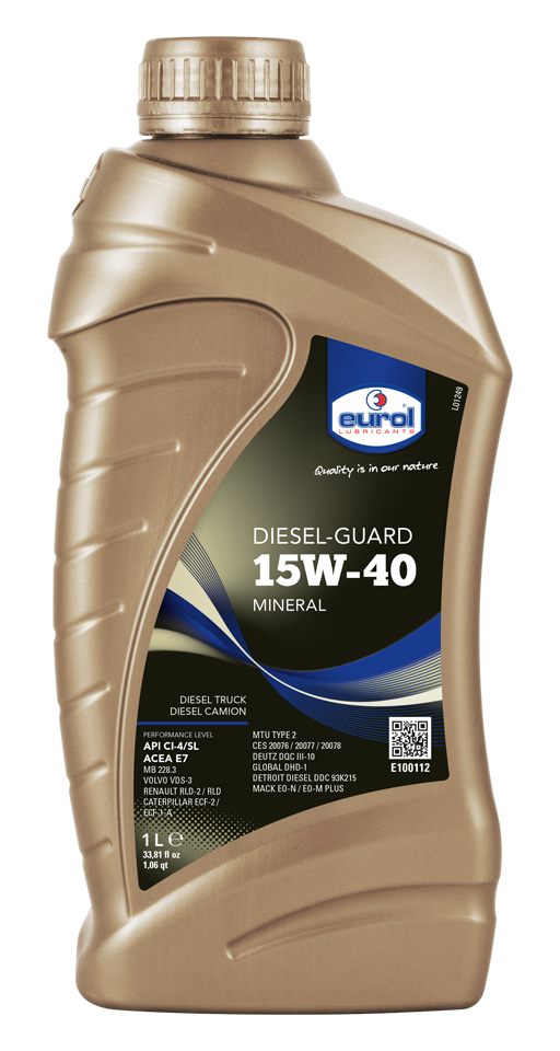 EUROL DIESEL-GUARD 15W-40 (1L)