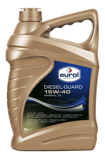 [E100112-5L] EUROL DIESEL-GUARD 15W-40 (5L)