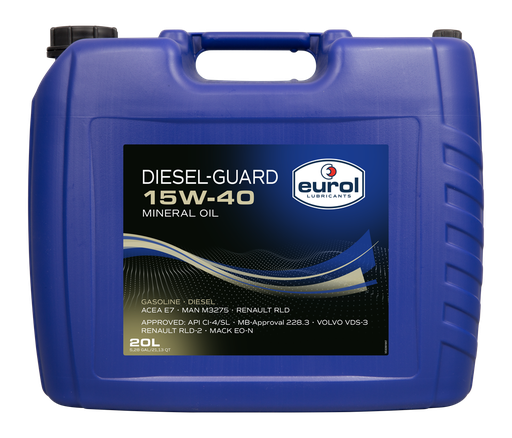 [E100112-20L ZIL] EUROL DIESEL-GUARD 15W-40 (20L ZIL)