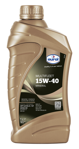 [E100046-1L] EUROL MULTIFLEET 15W-40 (1L)