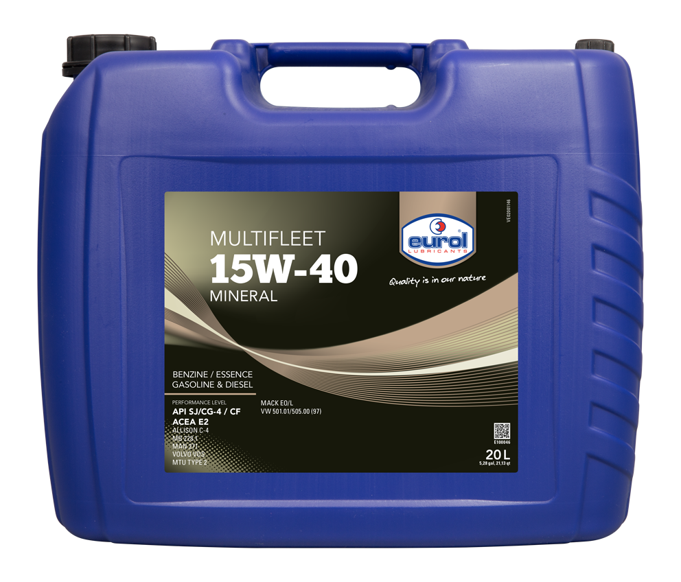 EUROL MULTIFLEET 15W-40 (20L ZIL)
