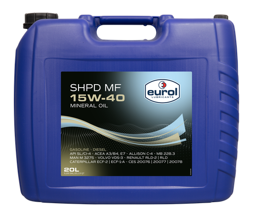 [E100027-20L ZIL] EUROL SHPD 15W-40 MF (20L ZIL)