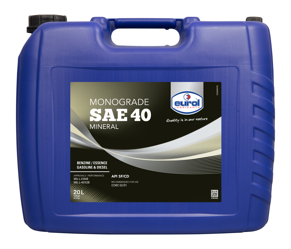 EUROL MONOGRADE 40 (20L ZIL)