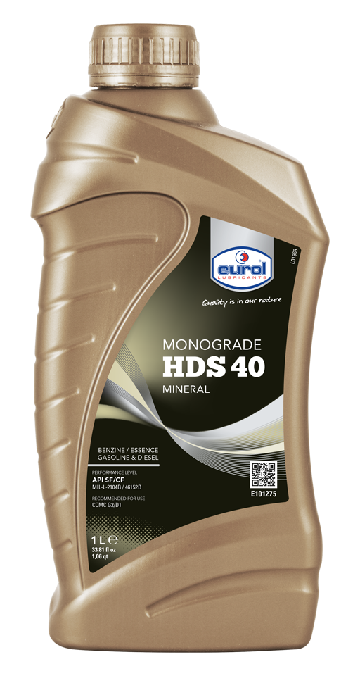 EUROL MONOGRADE HDS SAE 40 (1L)