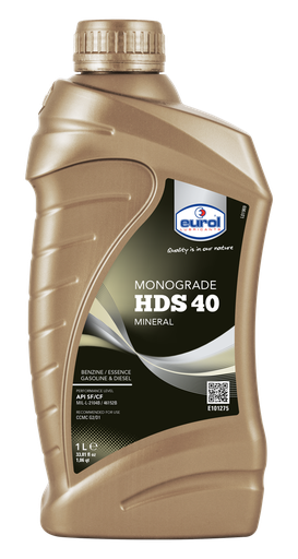 [E101275-1L] EUROL MONOGRADE HDS SAE 40 (1L)