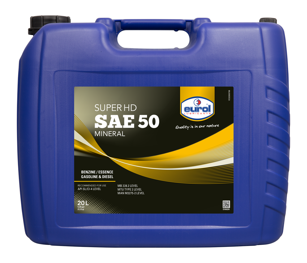 EUROL SUPER HD 50 (20L ZIL)