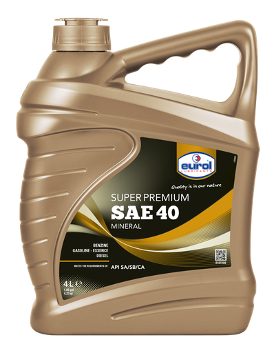 [E101180-4L] EUROL SUPER PREMIUM SAE 40 (4L)