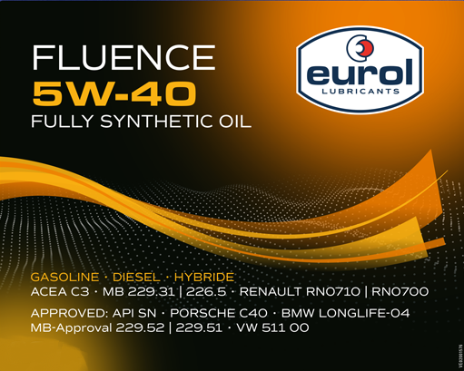 [E100054-IBC] EUROL FLUENCE 5W-40 (IBC 1000L)