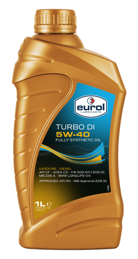 [E100085-1L] EUROL TURBO DI 5W-40 (1L)