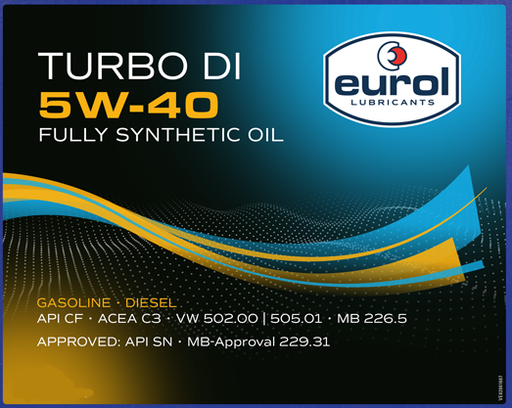 [E100085-IBC] EUROL TURBO DI 5W-40 (IBC 1000L)