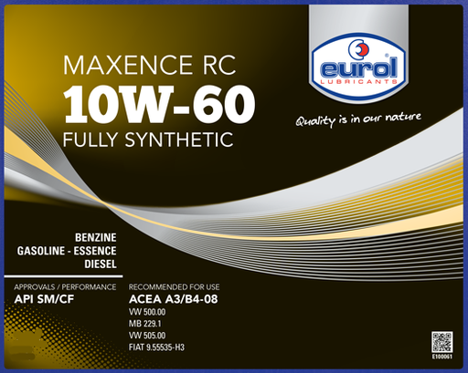 [E100061-IBC] EUROL MAXENCE RC 10W-60 (IBC 1000L)