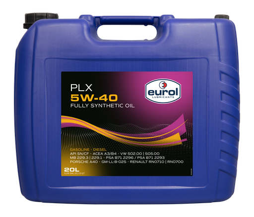 [E100053-20L ZIL] EUROL PLX 5W-40 (20L ZIL)