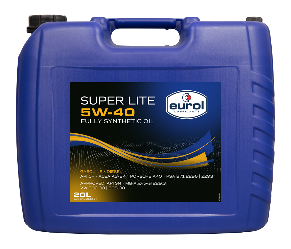 EUROL SUPER LITE 5W-40 (20L ZIL)
