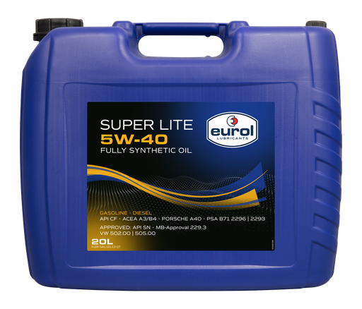 [E100092-20L ZIL] EUROL SUPER LITE 5W-40 (20L ZIL)