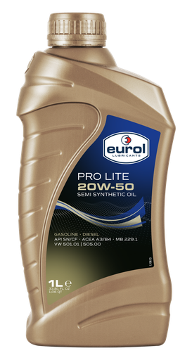 [E100162-1L] EUROL PRO LITE 20W-50 SN (1L)