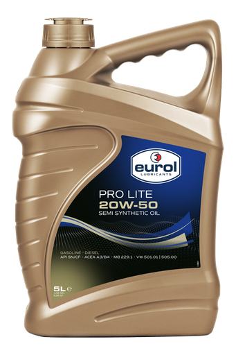 [E100162-5L] EUROL PRO LITE 20W-50 SN (5L)