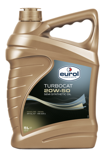 [E100021-5L] EUROL TURBOCAT 20W-50 (5L)