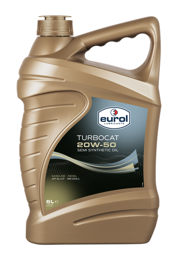 [E100021-6L] EUROL TURBOCAT 20W-50 (6L)