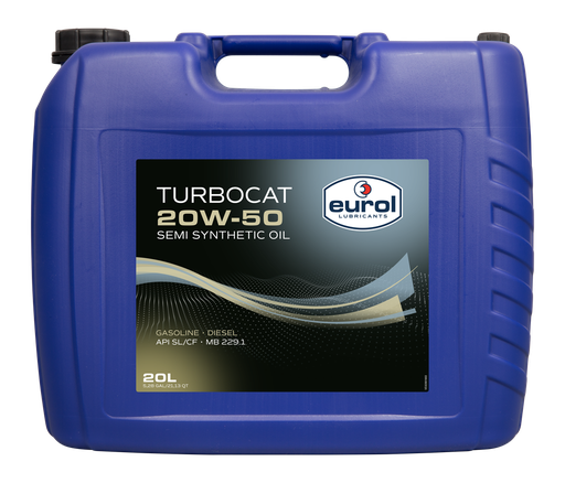 [E100021-20L ZIL] EUROL TURBOCAT 20W-50 (20L ZIL)