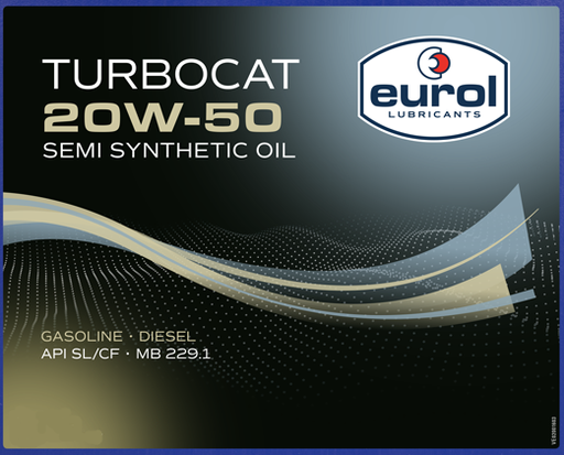[E100021-205L] EUROL TURBOCAT 20W-50 (205L)