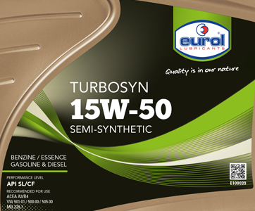 [E100039-200L] EUROL TURBOSYN 15W-50 (200L)