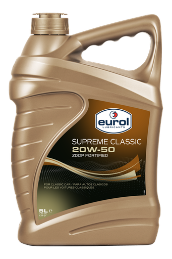 [E100257-5L] EUROL SUPREME CLASSIC 20W-50 (5L)