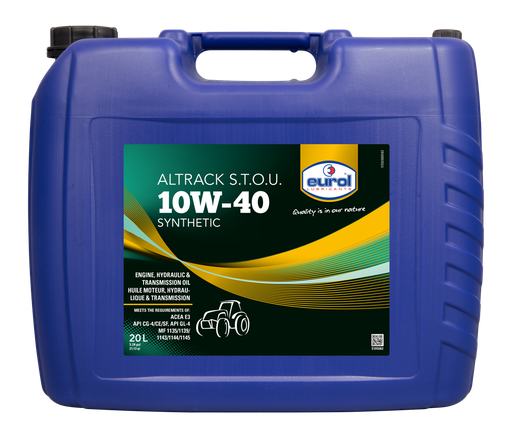 [E105082-20L ZIL] EUROL ALTRACK 10W-40 STOU SYN (20L ZIL)