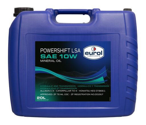 [E101249-20L ZIL] EUROL POWERSHIFT LSA 10W (20L ZIL)