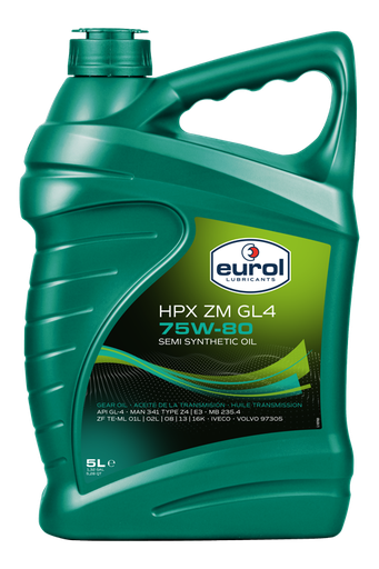 [E110071-5L] EUROL HPX ZM 75W-80 GL4 (5L)