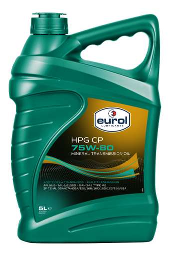 [E110072-5L] EUROL HPG 75W-80 GL5 CP (5L)