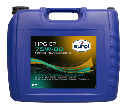 [E110072-20L ZIL] EUROL HPG 75W-80 GL5 CP (20L ZIL)