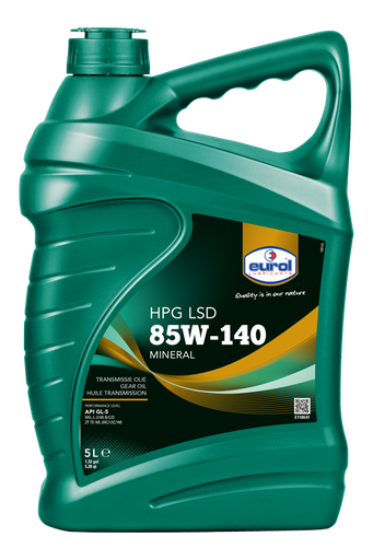 [E110641-5L] EUROL HPG SAE 85W-140 GL5 LSD (5L)