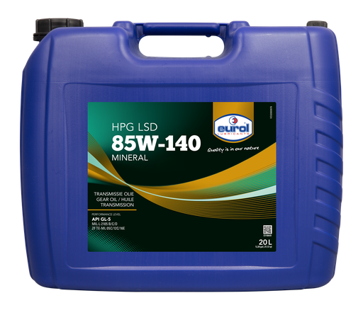 [E110641-20L ZIL] EUROL HPG SAE 85W-140 GL5 LSD (20L ZIL)