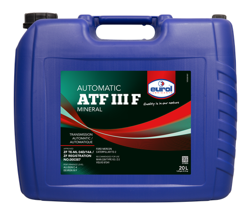 [E113659-20L ZIL] EUROL ATF III F (20L ZIL)