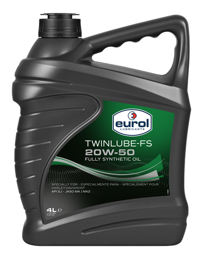 [E100376-4L] EUROL HARLEY TWINLUBE-FS 20W50 (4L)