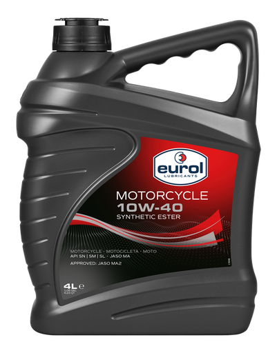 [E100097-4L] EUROL MOTORCYCLE 10W-40 (4L)