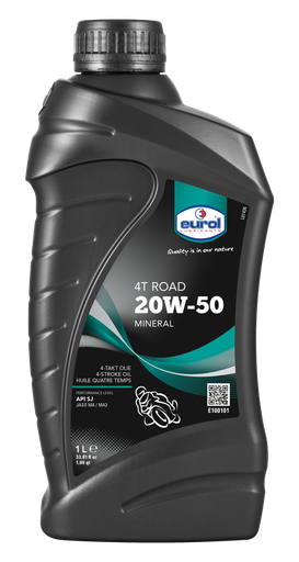 [E100101-1L] EUROL 4T ROAD 20W-50 (1L)