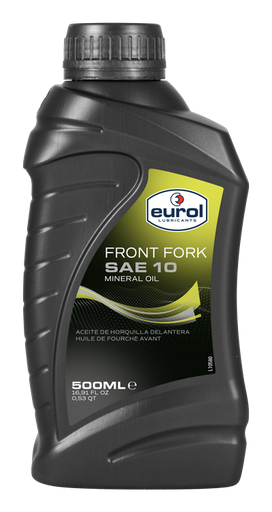 [E107100-500ML] EUROL FRONT FORK OIL SAE 10 (500ML)