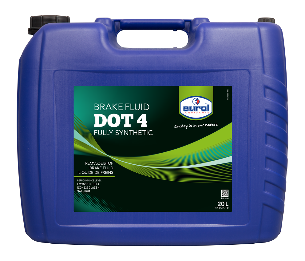 EUROL BRAKE FLUID DOT 4 (20L ZIL)
