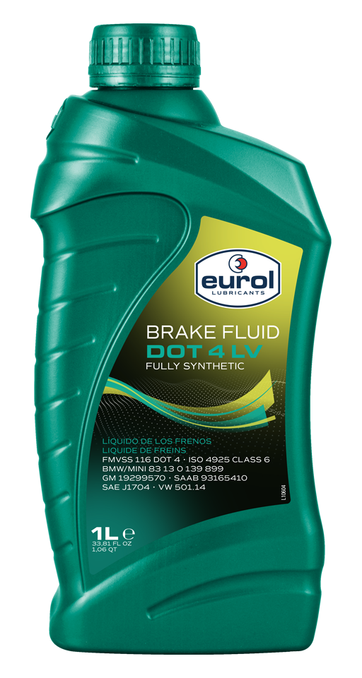 EUROL BRAKE FLUID DOT 4 LV (1L)