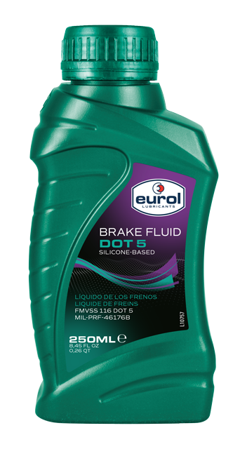 EUROL BRAKE FLUID DOT 5 SILIC (250ML)