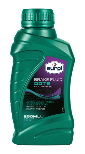 [E801550-250ML] EUROL BRAKE FLUID DOT 5 SILIC (250ML)