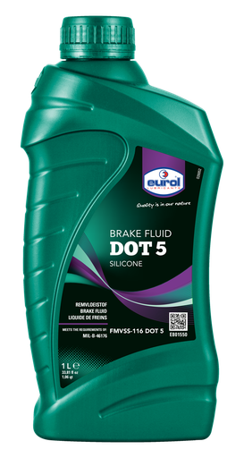 [E801550-1L] EUROL BRAKE FLUID DOT 5 SILIC (1L)