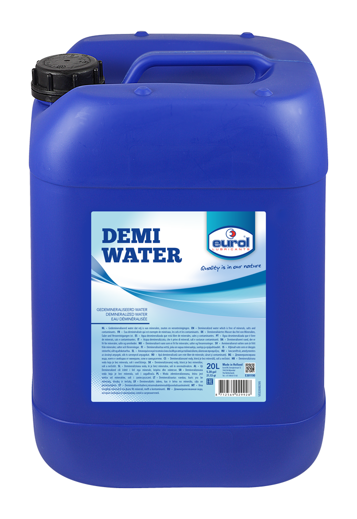 EUROL DEMINERALIZED WATER (20L BL)
